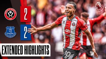 Pickford save denies Blades 😱 | Sheffield United 2-2 Everton | Extended Premier League highlights