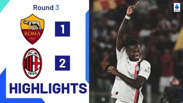 Roma-Milan 1-2 | Rossoneri claim three points at the Olimpico: Goals & Highlights | Serie A 2023/24