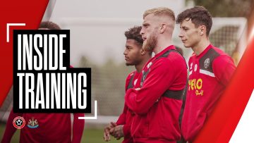 Sprinting & Small Sided Games | Inside Shirecliffe | Sheffield United Training ahead of Newcastle 🏃