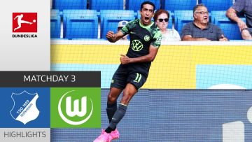 TSG Hoffenheim – VfL Wolfsburg 3-1 | Highlights | Matchday 3 – Bundesliga 2023/24