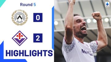 Udinese-Fiorentina 0-2 | La Viola takes consecutive wins: Goals & Highlights | Serie A 2023/24