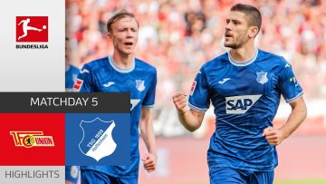 Union Berlin – TSG Hoffenheim 0-2 | Highlights | Matchday 5 – Bundesliga 2023/24
