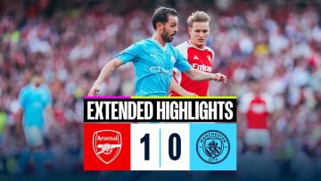 Arsenal 1-0 Man City | Extended Highlights | Martinelli Goal