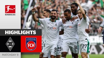 Borussia Mgladbach – 1. FC Heidenheim 2-1 | Highlights | Matchday 9 – Bundesliga 2023/24