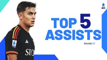Dyabla’s fine touch for Lukaku | Top Assists | Round 7 | Serie A 2023/24