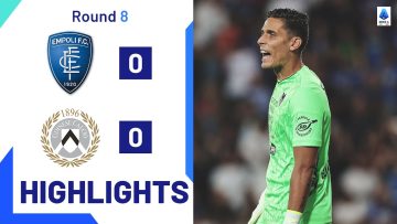 Empoli-Udinese 0-0 | No goals at the Castellani: Highlights | Serie A 2023/24