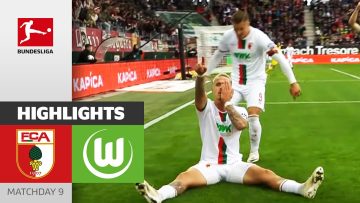 FC Augsburg – VfL Wolfsburg 3-2 | Highlights | Matchday 9 – Bundesliga 2023/24