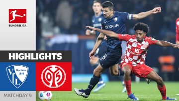 Last-Minute Equaliser For Mainz! | VfL Bochum – Mainz 2-2 | Highlights | MD 9 – Bundesliga 2023/24