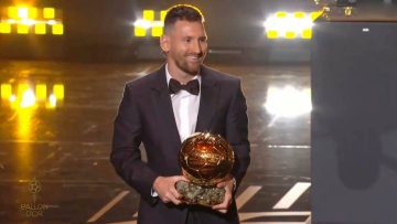 Lionel Messi Wins The Ballon d’Or 2023