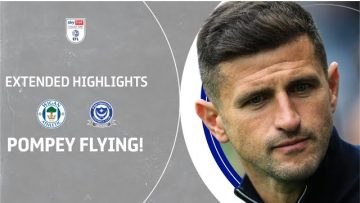 POMPEY FLYING! | Wigan Athletic v Portsmouth extended highlights
