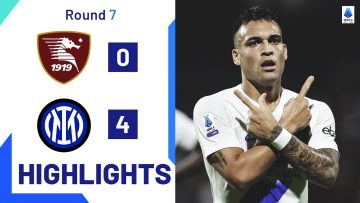 Salernitana-Inter 0-4 | Lautaro scores four in 30 minutes: Goals & Highlights | Serie A 2023/24
