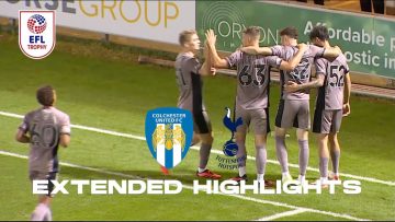 SPURS YOUNG GUNS ON SONG! | Colchester United v Tottenham Hotspur U21s extended highlights