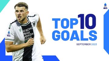 The top 10 goals of September | Top Goals | Serie A 2023/24