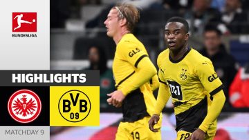 Triple-Comeback From BVB! | Frankfurt – Dortmund 3-3 | Highlights | Matchday 9 – Bundesliga 2023/24