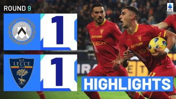 UDINESE-LECCE 1-1 | HIGHLIGHTS | Piccoli salvages a point for Lecce | Serie A 2023/24