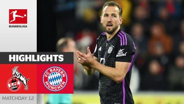 1. FC Köln – FC Bayern München | Highlights | Matchday 12 – Bundesliga 23/24