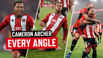 Cameron Archer Screamer 🚀 | Every Angle Goal | Sheffield United 2-1 Wolves.