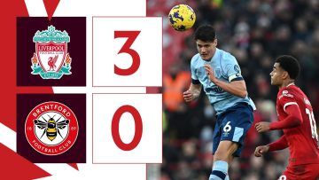 Defeat on Merseyside ends winning run | Liverpool 3 Brentford 0 | Premier League Highlights