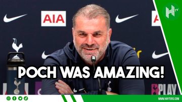 Everyone here RESPECTS Poch! | Ange Postecoglou