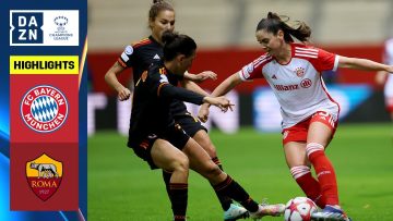 HIGHLIGHTS | FC Bayern München Pölten – AS Roma — UEFA Womens Champions League 2023-24 (Deutsch)