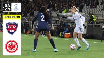 HIGHLIGHTS | FC Rosengård – Eintracht Frankfurt — UEFA Womens Champions League 2023-24 (Deutsch)