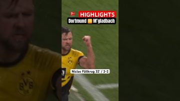 HIGHLIGHTS ⚽️ STRONG BVB Comeback! • Dortmund 🆚 Mgladbach