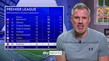 It is EXCESSIVE! | Jamie Carragher reacts to Evertons 10-point deduction