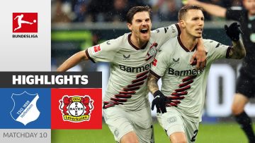 Leverkusen Keeps Marching On! | Hoffenheim – Leverkusen 2-3 | Highlights | Matchday 10 – Bundesliga