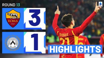 ROMA-UDINESE 3-1 | HIGHLIGHTS | Dybala fires Giallorossi to home win | Serie A 2023/24