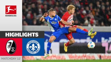 SC Freiburg – Darmstadt 98 1-1 | Highlights | Matchday 12 – Bundesliga 2023/24