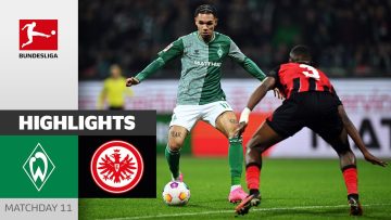 Werder Bremen – Eintracht Frankfurt 2-2 | Highlights | Matchday 11 – Bundesliga 2023/24