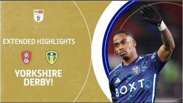 YORKSHIRE DERBY! | Rotherham United v Leeds United extended highlights