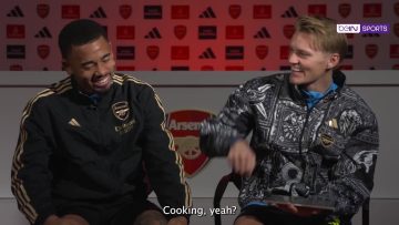 Arsenal stars Odegaard and Jesus answer the big questions