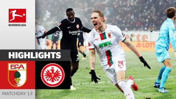 Augsburg Win Despite Missing a Penalty | Augsburg – Frankfurt 2-1 | Highlights | MD 13 – Bundesliga