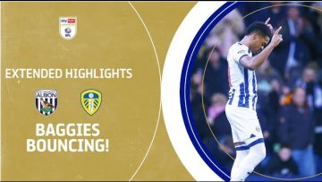 BAGGIES BOUNCE WHITES! | West Brom v Leeds United extended highlights