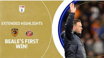 BEALES FIRST WIN! | Hull City v Sunderland extended highlights