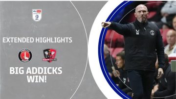 BIG ADDICKS WIN! Charlton Athletic v Exeter City extended highlights