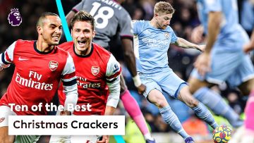 Christmas Crackers! | Ten Of The Best Festive Period Moments | Premier League
