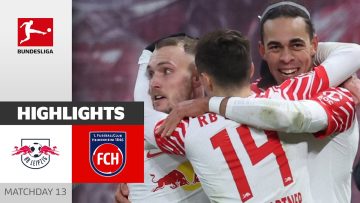 Close Home Win | RB Leipzig – 1. FC Heidenheim 2-1 | Highlights | Matchday 13 – Bundesliga 2023/24