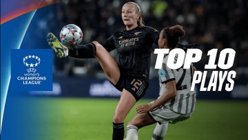 DAZNs Top 10 Plays Of Matchday 3 Of The 2022-23 UEFA Womens Champions League
