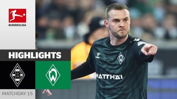Equaliser Through Goalkeeper Error! | Borussia Mgladbach – Werder Bremen | Highlights | Bundesliga