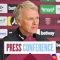 European Win, Injury Updates & Squad Rotation | David Moyes Press Conference | West Ham v Wolves