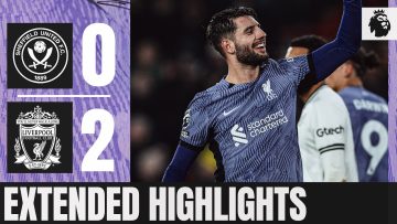 Extended Highlights | van Dijk Goal Milestone & Szoboszlai Finish! | Sheffield United 0-2 Liverpool