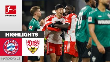 FC Bayern München – VfB Stuttgart 3-0 | Highlights | Matchday 15 – Bundesliga 2023/24