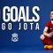 FIFTY Liverpool goals for Diogo Jota! | Late Spurs winner, seven vs Arsenal & iconic celebrations!