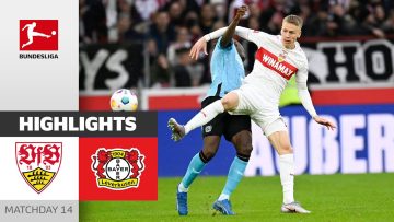 Fight for a draw | VfB Stuttgart – Bayer 04 Leverkusen 1-1 | Highlights | MD 14 – Bundesliga 23/24