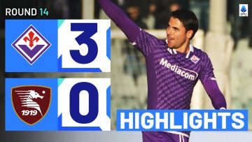 FIORENTINA-SALERNITANA 3-0 | HIGHLIGHTS | Sottil seals win with a beauty | Serie A 2023/24