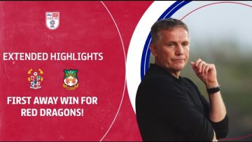 FIRST AWAY WIN! | Tranmere Rovers v Wrexham extended highlights