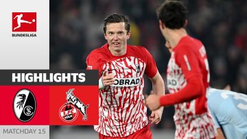 Freibungs Continues Winning Streak | SC Freiburg – FC Köln | Highlights | MD 15 – Bundesliga 23/24