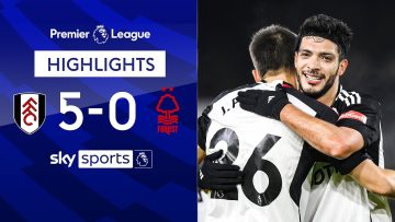 Fulham score FIVE to THRASH Forest! 😲 | Fulham 5-0 Nottingham Forest | Premier League Highlights
